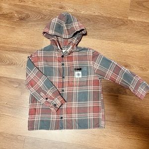 Zara boys plaid shirt